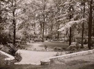 Großer Garten : Reichsgartenschau, Garten der Gaststätte "Schmetterling"