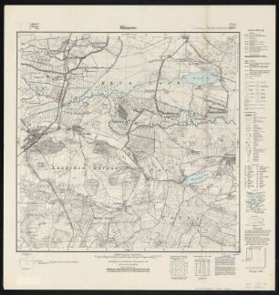 Messtischblatt [3240] = 1687 : Rhinow, 1937 : Messtischblatt [3240] = 1687 : Rhinow. - Hrsg. 1882, einz. Nachtr. 1932, gedr. [19]37. - [Berlin] : Reichsamt für Landesaufnahme, 1937. - 1 Kt. : zweifarb.