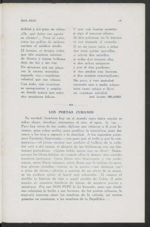 Los poetas cubanos