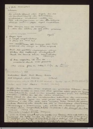 9) 1911 verschiedene Briefe : [NLB, S. 107/114-115] / Niederschrift von Karl Josef Partsch