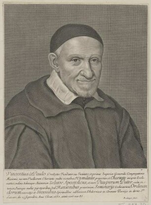 Bildnis des Vincentius à Paulo