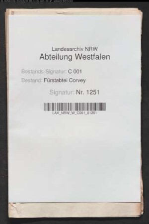 Obligationen der Parreuterschen Armenstiftung in Borgholz (Kopien)