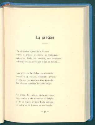 La oración