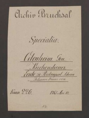 Instrumentum nobilitatis des Adrian Johann von Erde zu Pleckenpoel.