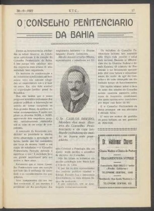 O conselho penitenciário da Bahia