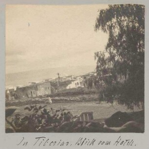 In Tiberias. Blick vom Hotel.
