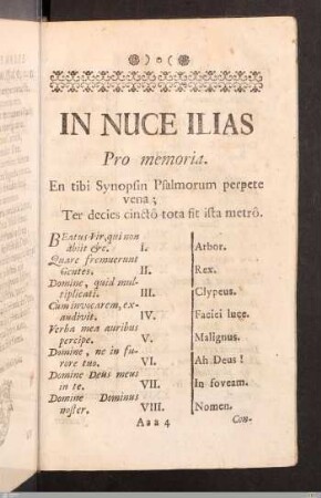 In Nuce Ilias
