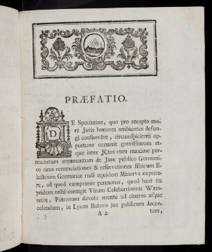3-26, Praefatio. §. I. - §. XV. Corollaria.