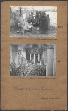 Hohenzollernfeier in der Rußischen Kirche in Slonim
