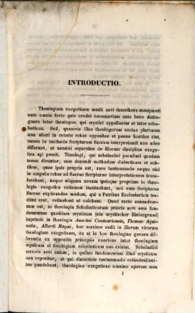 De medii aevi theologia exegetica : dissertatio inauguralis
