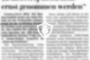 "Bundesrepublik muß ernst genommen werden"