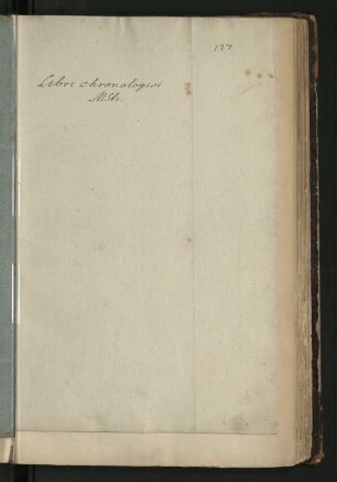 Libri chronologici MSti.