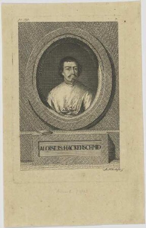 Bildnis des Aloisius Hackenschmid