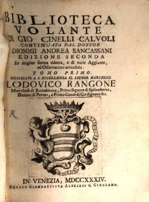 Biblioteca Volante, 1