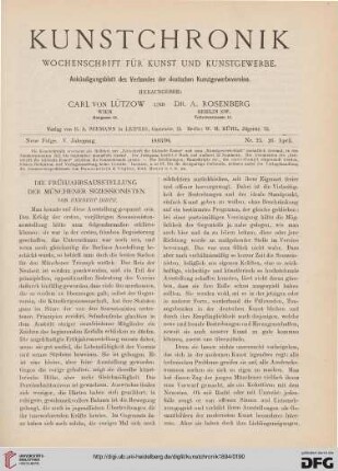 Heft 23 (26. April 1894)
