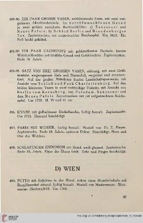 D) Wien (Nr. 499-587)