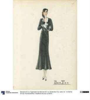 Tageskleid von Bernard et C.ie, Modell Bon Ton