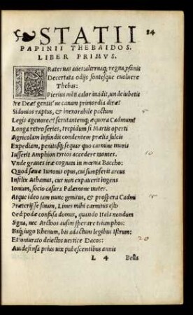 [Thebaidos Libri Duodecim.]