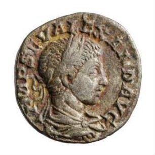 Münze, Denar, 222 n. Chr.