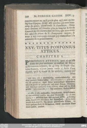XXV. Titus Pomponius Atticus.