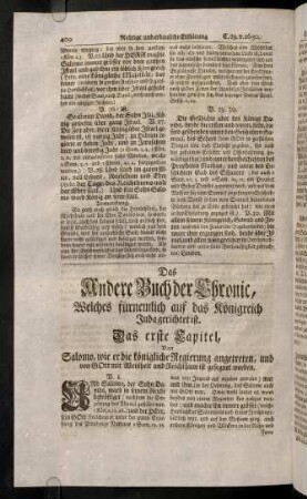 400-534, Das andere Buch der Chronic