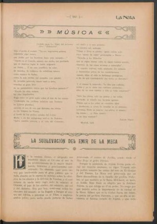 La sublevación del Emir de la Meca