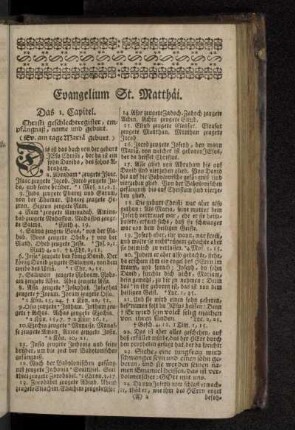 Evangelium St. Matthäi.