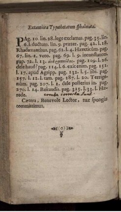Extantiora Typothetarum sphalmata