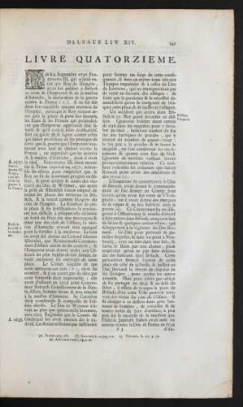 Livre Quatorzieme