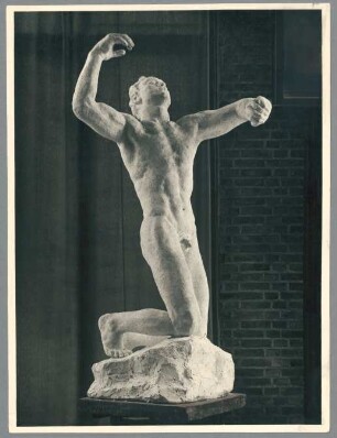 Stürzender, 1940/42, Gips