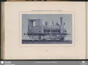 2/2 gek. Tender-Locomotive der Russischen Maschinenbau-Gesellschaft "Hartmann", Lugansk