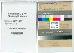 Entnazifizierung Wilhelm Henneke , geb. 20.06.1901 (Transportunternehmer)