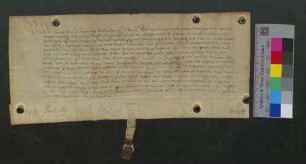Graf Heinrich zu Fürstenberg, Landgraf der Bar, schuldet Hans Rött, Altbürgermeister zu Freiburg, 400 Gulden, verzinslich mit 20 Gulden.