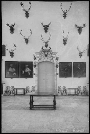 Moritzburg. Jagdschloss.Steinsaal