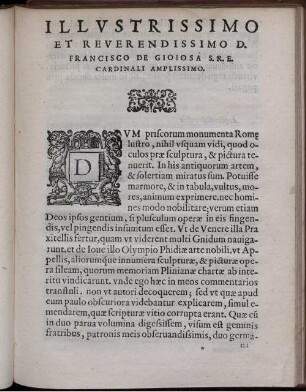 Illustrissimo Et Reverendissimo D. Francisco De Gioiosa S.R.E. Cardinali Amplissimo.
