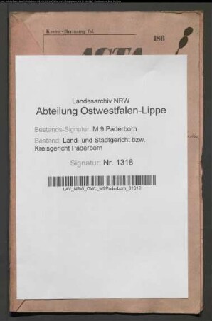 Erblasser: Schwarze, Maria Catharina: