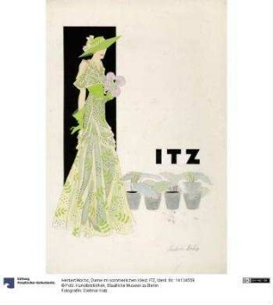 Dame im sommerlichen Kleid: ITZ