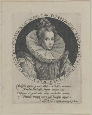 Bildnis der Maria van Eicken, Markgräfin von Baden-Baden