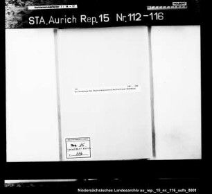 Die Versetzung des Regierungsassessors Berthold nach Merseburg