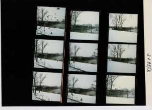 Friedensbrücke, Frankfurt am Main, 1995