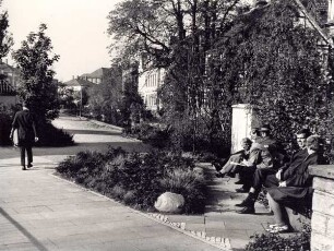 Wall, Anfang. Detmold. Blick vom Hornschen Tor