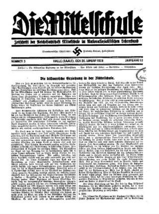 Die bildnerische Erziehung in der Mittelschule
