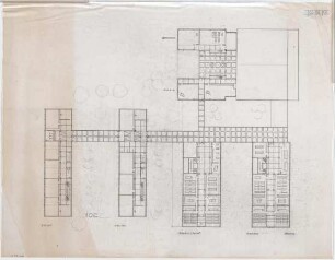Döllgast, Hans; Tegernsee; Gymnasium - Grundriss 1. OG
