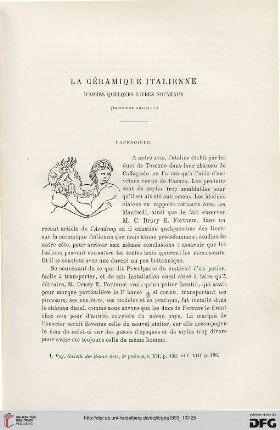 3. Pér. 9.1893: La céramique italienne d'après quelques livres nouveaux, 3