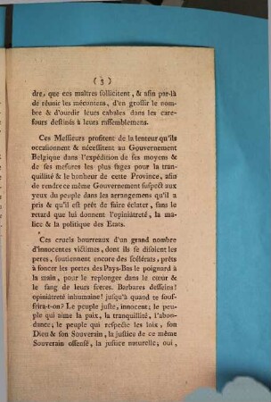 La Manoeuvre Des États Du Brabant