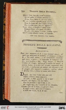 Trionfo della Divinità