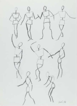 Studie von Gliederpuppen