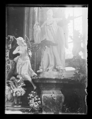 Wald: Kirche (Hochaltar, Detail)