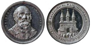 Altona, Anhängemedaille auf das IV. Turnfest des IV. Kreises Norden zu Altona