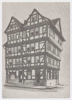 Alt Kassel "Haus Klostergasse 7"